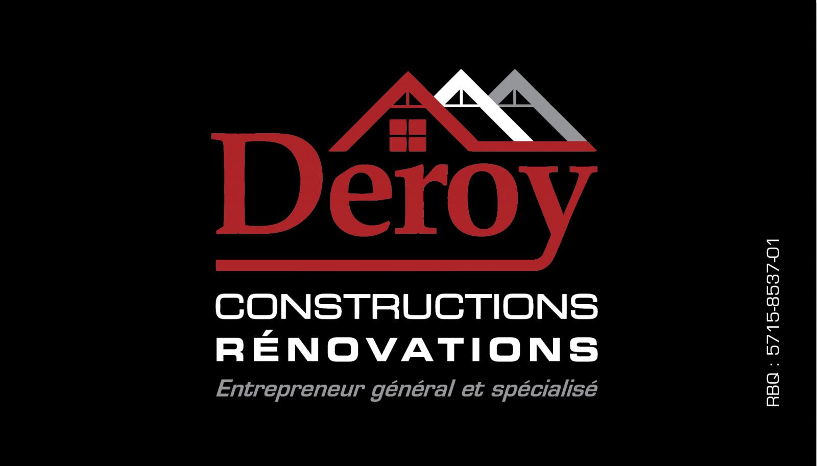 CONSTRUCTIONS RÉNOVATIONS DEROY INC. Logo